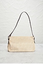 view 3 of 10 Fendi Zucca Shoulder Bag in Beige