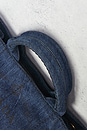 view 9 of 10 Prada Denim Canapa Tote Bag in Blue