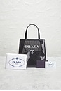 view 10 of 10 Prada Rete Paillettes Tote Bag in Black