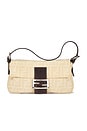 view 1 of 10 Fendi Zucca Baguette Shoulder Bag in Ivory