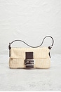 view 2 of 10 Fendi Zucca Baguette Shoulder Bag in Ivory