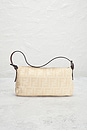 view 3 of 10 Fendi Zucca Baguette Shoulder Bag in Ivory