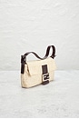 view 4 of 10 Fendi Zucca Baguette Shoulder Bag in Ivory