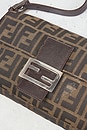 view 5 of 9 Fendi Zucca Baguette Shoulder Bag in Brown