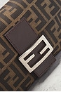 view 5 of 10 Fendi Zucca Baguette Shoulder Bag in Tobacco Brown