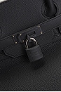 view 5 of 8 Hermes Togo Haut A Courroies Birkin 40 Handbag in Noir