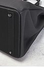 view 7 of 8 Hermes Togo Haut A Courroies Birkin 40 Handbag in Noir
