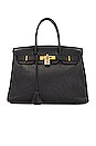 view 1 of 9 Hermes Birkin 30 Taurillon Handbag in Black