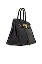 view 3 of 9 Hermes Birkin 30 Taurillon Handbag in Black