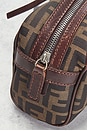 view 5 of 9 Fendi Zucca Belted Boston Bag in Brown