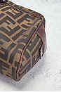 view 9 of 9 Fendi Zucca Belted Boston Bag in Brown
