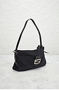 view 4 of 10 Fendi Baguette Shoulder Bag in Black