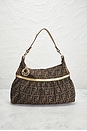 view 2 of 8 Fendi Zucca Chef Shoulder Bag in Brown
