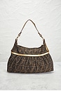 view 3 of 8 Fendi Zucca Chef Shoulder Bag in Brown