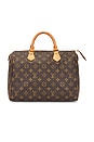 view 1 of 9 Louis Vuitton Monogram Speedy 30 Handbag in Brown
