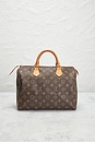 view 3 of 9 Louis Vuitton Monogram Speedy 30 Handbag in Brown