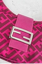 view 5 of 10 Fendi Zucca Croissant Hobo Bag in Pink