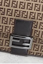 view 5 of 10 Fendi Zucchino Baguette Shoulder Bag in Beige