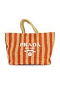 view 1 of 9 Prada Raffia Tote Bag in Multi