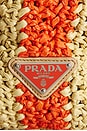view 6 of 9 Prada Raffia Tote Bag in Multi