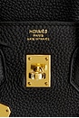 view 5 of 7 Hermes Togo Birkin 25 Handbag in Noir