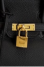 view 6 of 7 Hermes Togo Birkin 25 Handbag in Noir