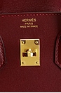 view 5 of 9 Hermes Box Birkin 25 Sellier Handbag in Bordeaux