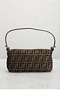 view 3 of 7 SAC FENDI in Tobacco Brown