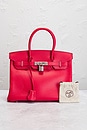 view 9 of 9 BOLSO HERMES in Rouge