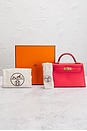 view 8 of 8 BOLSO HERMES in Rouge Tomate