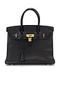 view 1 of 10 BOLSO HERMES in Noir