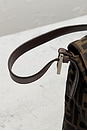view 7 of 10 Fendi Zucca Mama Baguette Shoulder Bag in Brown