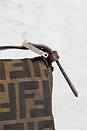 view 8 of 10 Fendi Zucca Mama Baguette Shoulder Bag in Brown