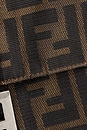 view 9 of 10 Fendi Zucca Mama Baguette Shoulder Bag in Brown