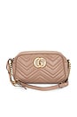 view 1 of 10 Gucci Mini GG Marmont Shoulder Bag in Dusty Pink