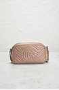 view 3 of 10 Gucci Mini GG Marmont Shoulder Bag in Dusty Pink