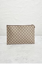 view 3 of 9 Gucci Neo Vintage Zip Pouch in Beige