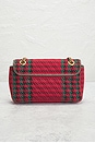 view 3 of 8 Gucci Tweed GG Marmont Shoulder Bag in Red
