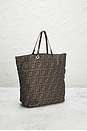 view 4 of 10 Fendi Zucca Tote Bag in Brown