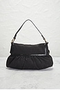 view 3 of 10 Fendi Zucca Chef Shoulder Bag in Black