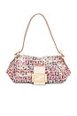 view 1 of 10 Fendi Floral Zucchino Baguette Shoulder Bag in Multi