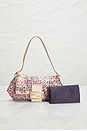 view 10 of 10 Fendi Floral Zucchino Baguette Shoulder Bag in Multi