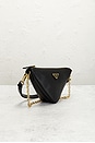 view 4 of 9 Prada Triangle Shoulder Bag in Black