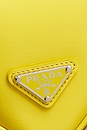 view 7 of 7 Prada Mini Triangle Shoulder Bag in Yellow