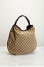 view 4 of 8 Gucci Wave Hobo Bag in Beige