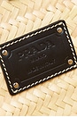 view 5 of 9 Prada Palmitto Vitello Basket Tote Bag in Beige