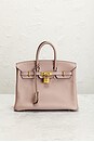 view 2 of 8 Hermes Evercolor Birkin 25 Retourne Handbag in Glycine