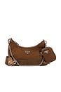 view 1 of 9 Prada Re-Nylon Re-Edition 2005 Shoulder Bag in Brown