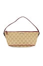 view 1 of 9 Gucci GG Boat Pochette Shoulder Bag in Beige