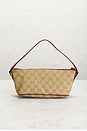 view 3 of 9 Gucci GG Boat Pochette Shoulder Bag in Beige